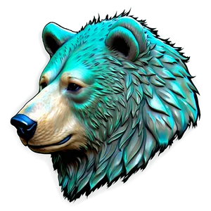 Bear Head Fantasy PNG Wqa