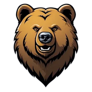 Bear Head Logo PNG 91