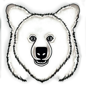 Bear Head Outline PNG Crj