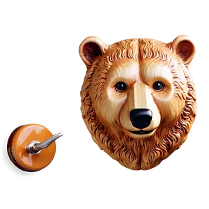 Bear Head Wall Decor PNG Jkm PNG