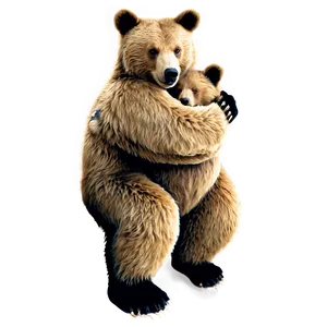 Bear Hug Image PNG 90