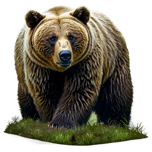 Bear In Forest Png 81 PNG image