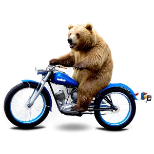 Bear On Bike PNG Tue11 PNG