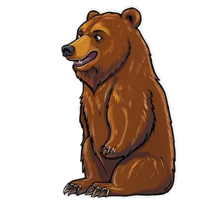 Bear Outline PNG 05032024