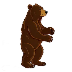 Bear Outline PNG 05032024