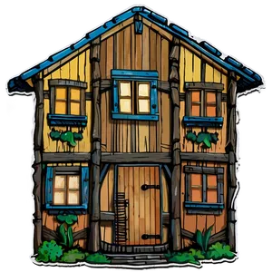 Bear's Adventure House PNG Qsb82 PNG