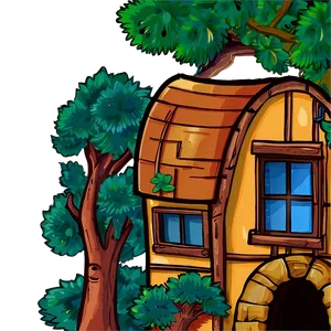 Bear's Fairytale Home PNG 45 PNG
