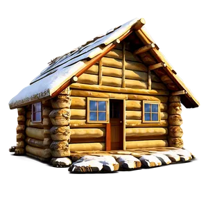 Bear's Log Cabin Png 27 PNG image