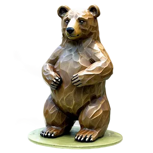 Bear Statue PNG Vdc PNG