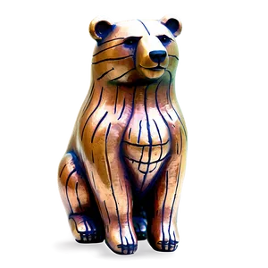 Bear Statue PNG Wxd PNG