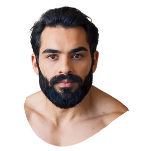 Beard Contouring Technique Png 05042024 PNG image