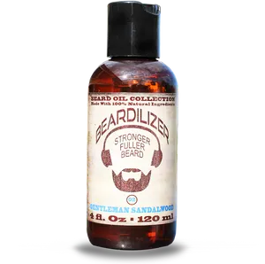 Beard Oil Sandalwood Collection PNG