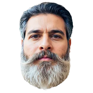 Beard Style Transformation Png 05042024 PNG image