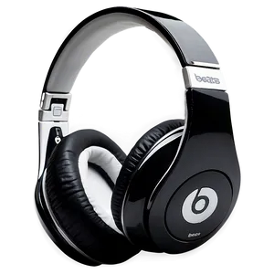 Beats Headphones Black Png 06122024 PNG image