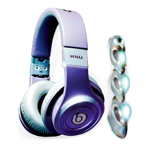 Beats Headphones Purple Png 06122024 PNG image