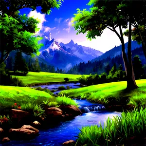 Beautiful Landscape Picture PNG 21
