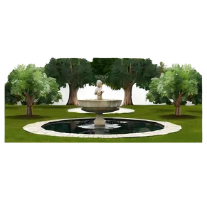 Beautiful Park Landscape Png Bql PNG image