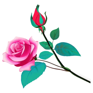 Beautiful Rose Clipart Png 06272024 PNG image