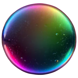 Beautiful Soap Bubble Rainbow Png Xts77 PNG image