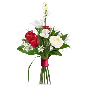 Beautiful Valentines Bouquet PNG Wlu3 PNG