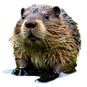 Beaver In Water Png Pcr70 PNG image