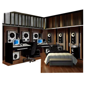 Bedroom Recording Studio Ideas Png 44 PNG image