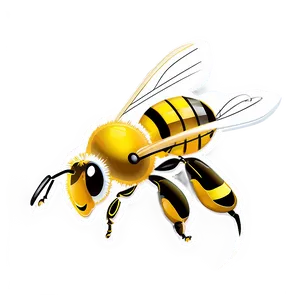 Bee And Honey PNG 05232024