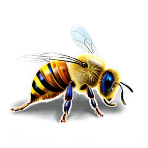 Bee Artwork PNG Rso30