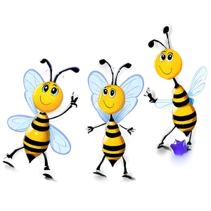 Bee Family Png Hod PNG image