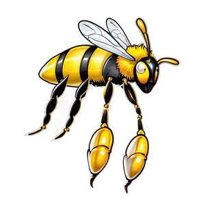 Bee Mascot PNG Tdu