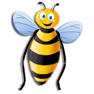 Bee Smiling Image Png Aow95 PNG image