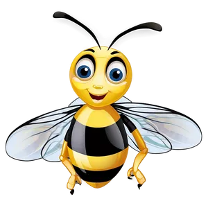 Bee With Big Eyes PNG Gys42 PNG