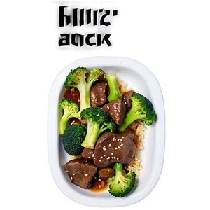 Beef And Broccoli Stir-fry Png 06262024 PNG image