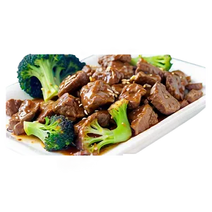 Beef And Broccoli Stir-fry Png Hdc PNG image