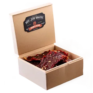 Beef Jerky Gift Box PNG 06132024