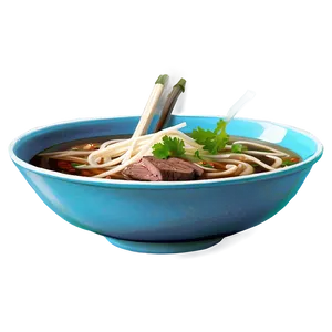 Beef Pho Noodle Soup Png 06202024 PNG image