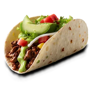 Beef Taco Png 05042024 PNG image
