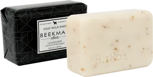 Beekman Goat Milk Soapwith Packaging PNG image