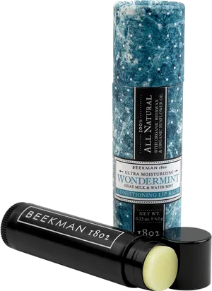 Beekman1802 Wondermint Lip Balm PNG image