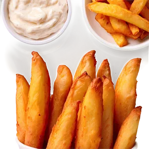 Beer Battered Fries PNG 05242024