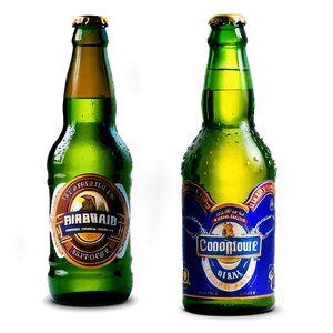 Beer Bottle Banner Png 75 PNG image