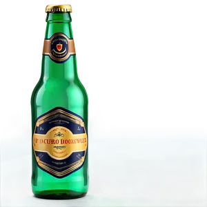 Beer Bottle Mockup PNG 25