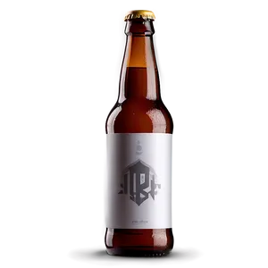 Beer Bottle Mockup PNG Qmi