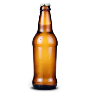 Beer Bottle On Table PNG 05242024