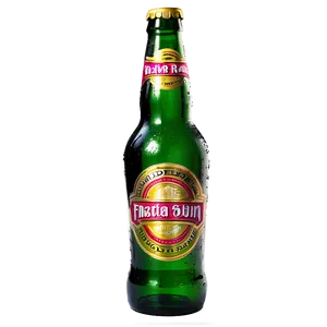 Beer Bottle Sketch PNG Vap