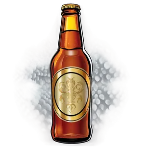 Beer Bottle Vector PNG 05242024