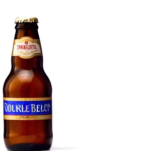 Beer Bottle With Reflection Png 05242024 PNG image