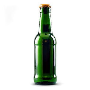 Beer Bottle With Reflection Png 99 PNG image
