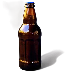 Beer Bottle With Shadow PNG 15