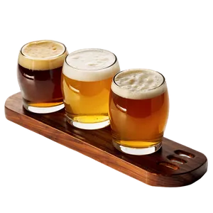 Beer Flight Sampler PNG 05032024